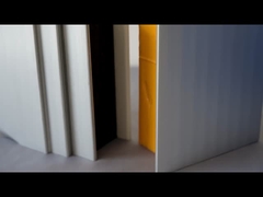 50 मिमी-200 मिमी पॉलीयूरेथेन फोम सैंडविच पैनल कोल्ड रूम इंसुलेटेड आउटडोर पर क्लैडिंग