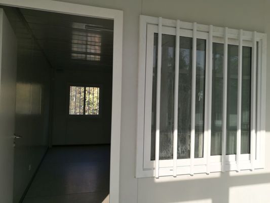 Prefab Folding Collapsible House Container High Heat Insulation For Office Building