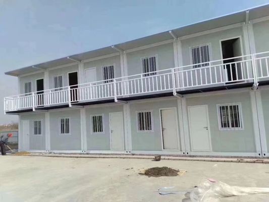 Prefab Folding Collapsible House Container High Heat Insulation For Office Building