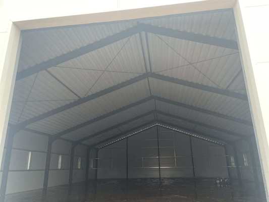 Large Godown Steel Structure Space Frame Architecture Light Metal Building Prefab Warehouse
