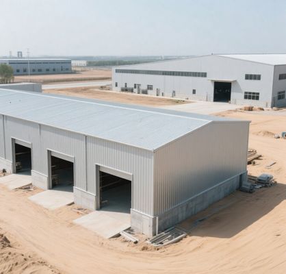 बड़े पैमाने पर गैरेज प्रीफैब वेयरहाउस बिल्डिंग किट बहुमुखी